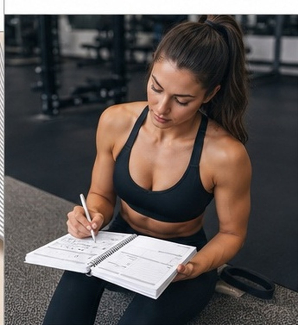 Nutrition Of Fitness - Fitness Planner Journal 11.7x8.5 Workout Log