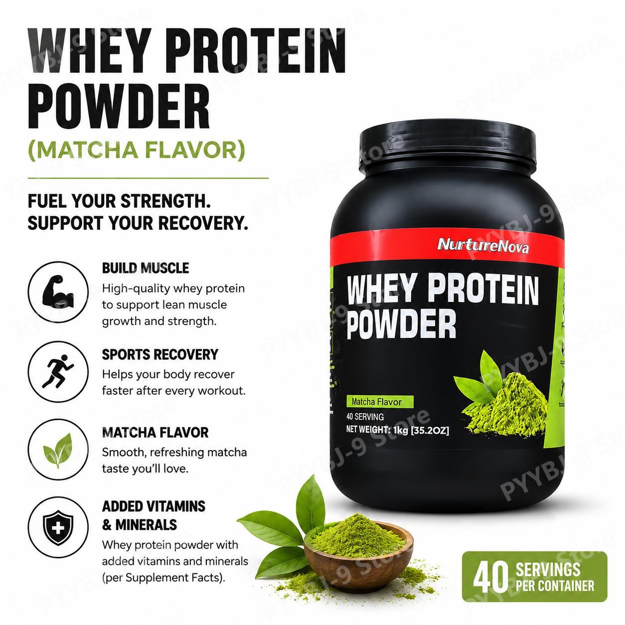 NurtureNova Whey Protein Powde - Nutrition Of Fitness 评论和价格